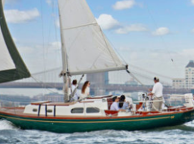 NYC sailing yacht 14 - bridge